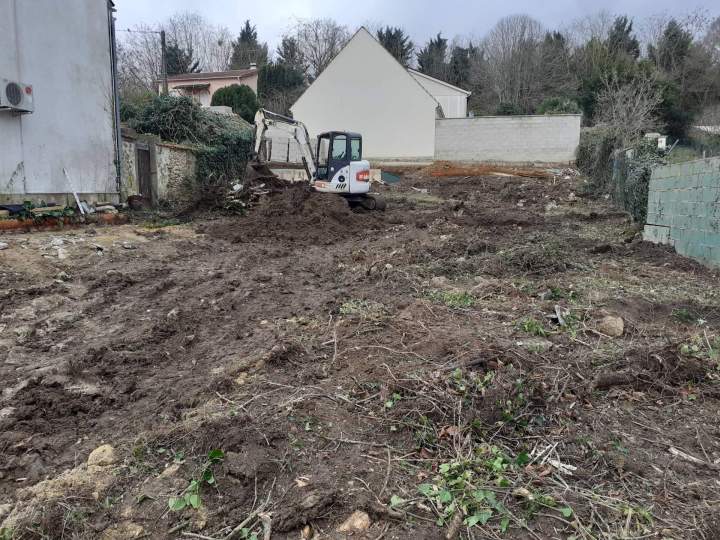 Préparation de terrain Ballainvilliers