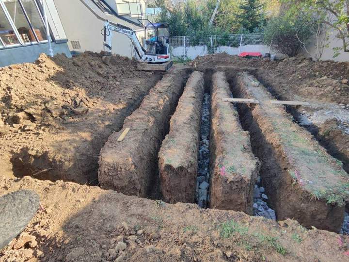Travaux de terrassement pour fondations Ballainvilliers